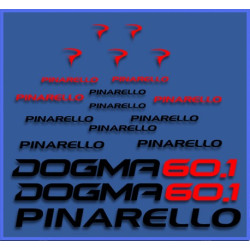 Stickers decals bike PINARELLO DOGMA 60.1