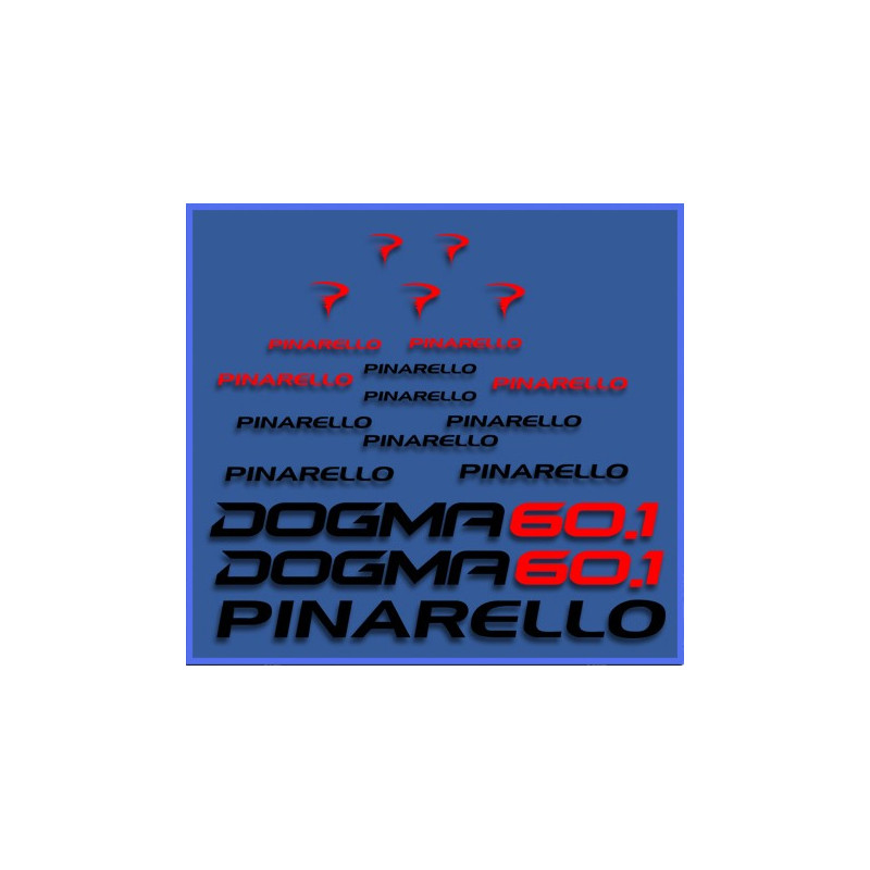 Stickers decals bike PINARELLO DOGMA 60.1