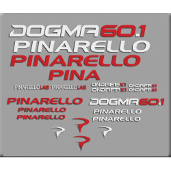 Stickers decals bike PINARELLO DOGMA 60.1