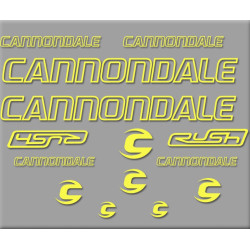 STICKER DECALS BIKE CANNONDALE