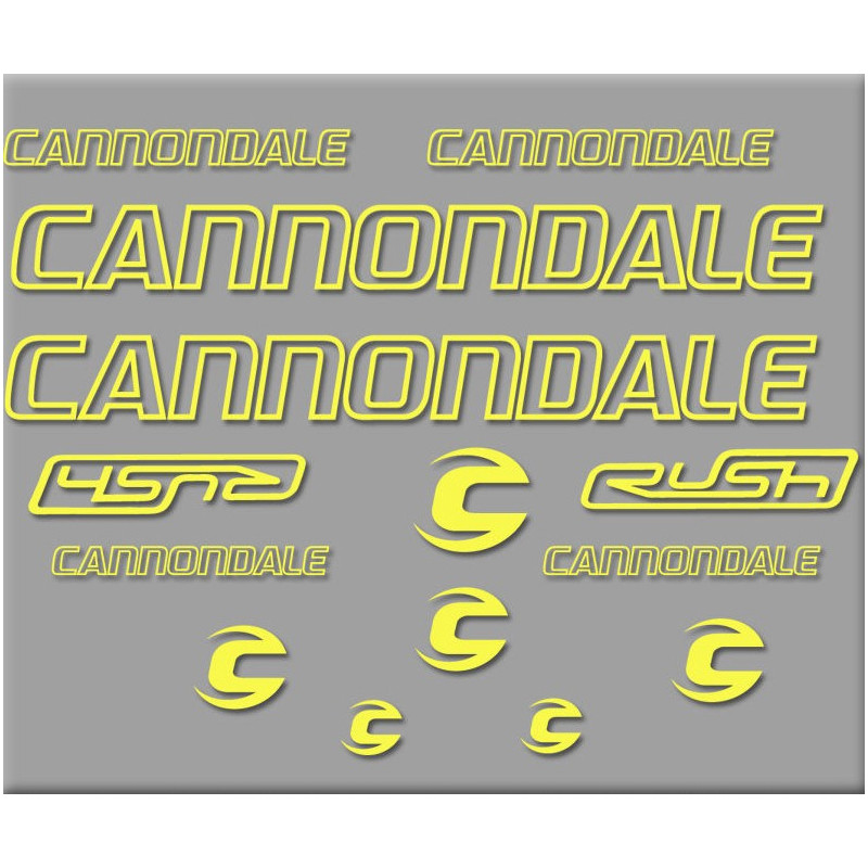 STICKER DECALS BIKE CANNONDALE