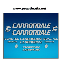 STICKER DECALS BIKE CANNONDALE SCALPEL AM26 