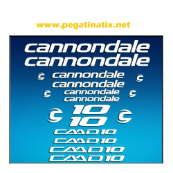 STICKER DECALS BIKE CANNONDALE  CADD 10 AM28 