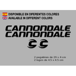 STICKER DECALS BIKE CANNONDALE  