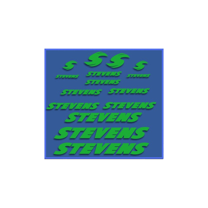 STICKER DECALS BIKE STEVENS
