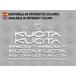 Sticker decal bike KUOTA KREDO ULTRA