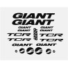 Stickers decals bike GIANT TCR AM20 