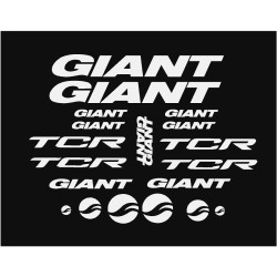 Stickers decals bike GIANT TCR AM20 