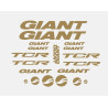 Stickers decals bike GIANT TCR AM20 