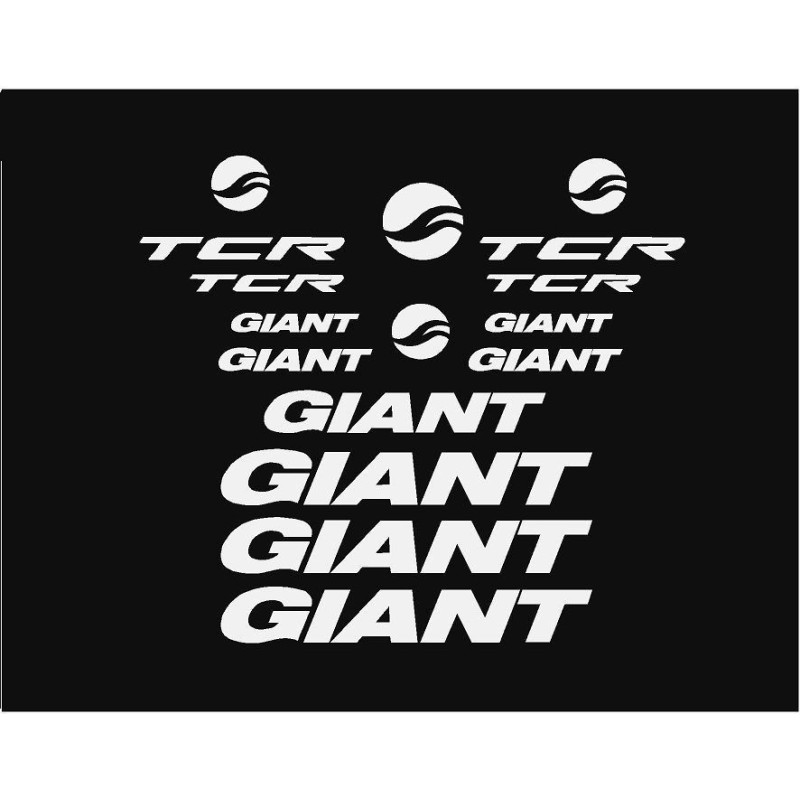 Stickers decals bike GIANT TCR AM21