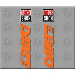 Stickers decals ROCK SHOX DART 2