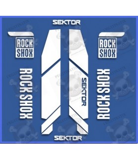 Sticker decal FORK ROCK SHOX SEKTOR (Compatible Product)