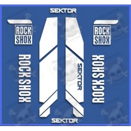 Sticker decal FORK ROCK SHOX SEKTOR
