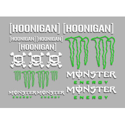 Sticker decal MONSTER ENERGY