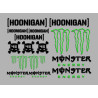 Sticker decal MONSTER ENERGY