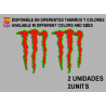 Sticker decal MONSTER ENERGY