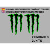 Sticker decal MONSTER ENERGY