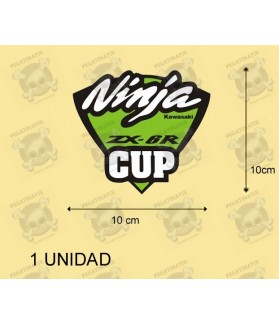 Sticker decals Kawasaki NINJA CUP (Produto compatível)