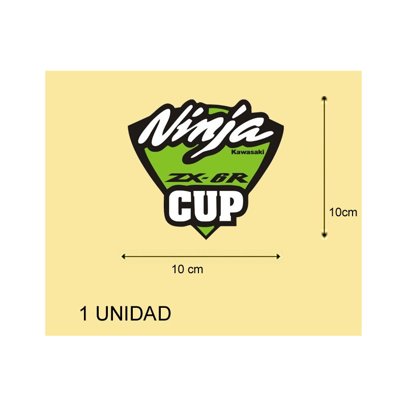 Sticker decals Kawasaki NINJA CUP