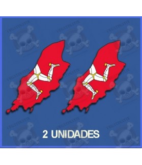 Stickers decals Motorcycle ISLE OF MAN (Compatible Product)