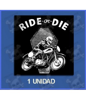 Stickers decals Motorcycle RIDE ON DIE (Compatible Product)