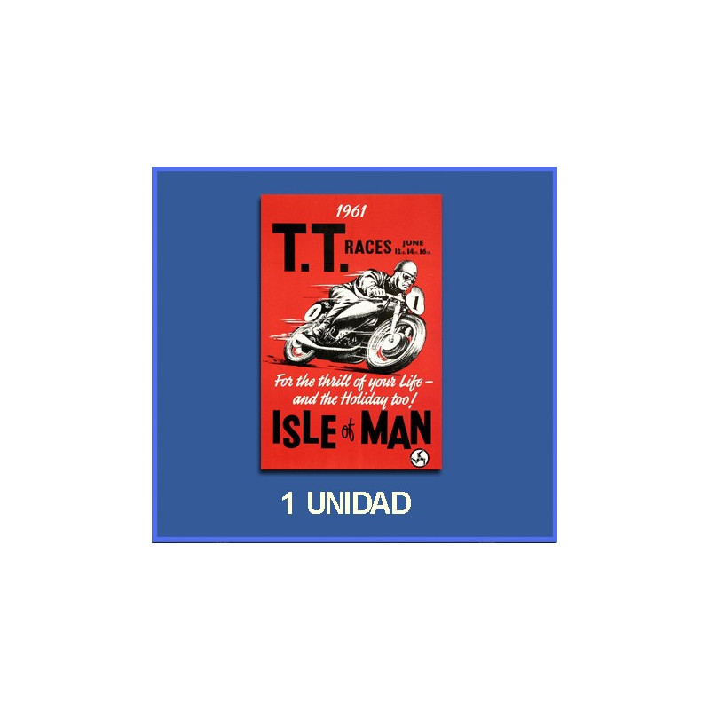 Stickers decals Motorcycle ISLE OF MAN