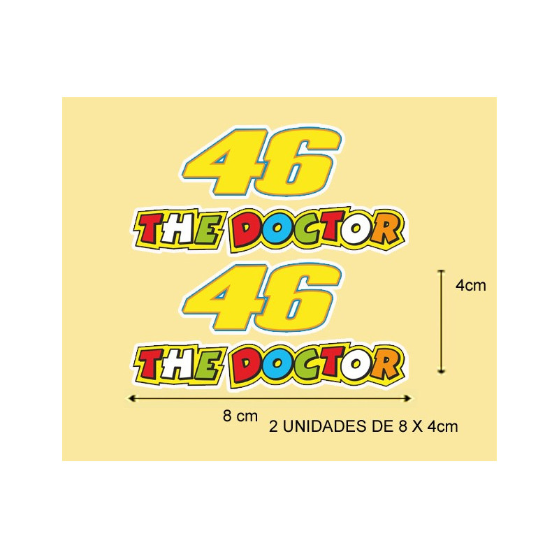 Stickers decals Motorcycle VALENTINO ROSSI