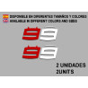 Stickers decals Motorcycle JORGE LORENZO 99