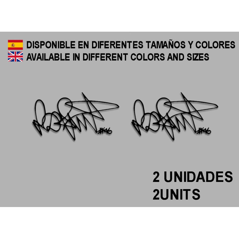 Stickers decals Motorcycle VALENTINO ROSSI