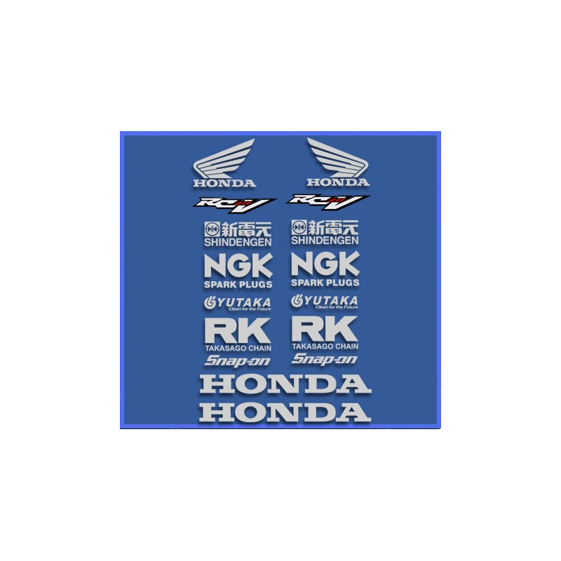 Stickers decals Motorcycle HONDA RCV