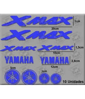  STICKERS DECALS YAMAHA X-MAX (Producto compatible)