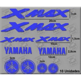  STICKERS DECALS YAMAHA X-MAX