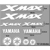  STICKERS DECALS YAMAHA X-MAX