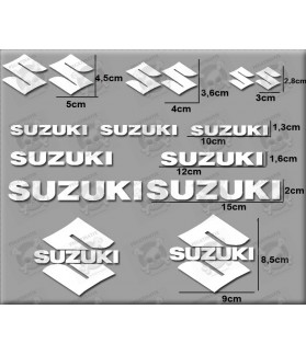  STICKERS DECALS SUZUKI (Produto compatível)