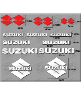  STICKERS DECALS SUZUKI (Produit compatible)
