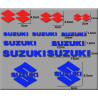  STICKERS DECALS SUZUKI 