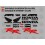  STICKERS DECALS HONDA CBR954 (Compatible Product)