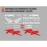  STICKERS DECALS HONDA CBR954
