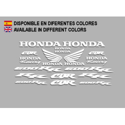  STICKERS DECALS HONDA CBR 600RR