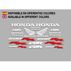  STICKERS DECALS HONDA CBR 600RR