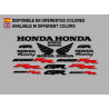  STICKERS DECALS HONDA CBR 600RR