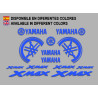  STICKERS DECALS YAMAHA X-MAX
