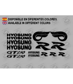  STICKERS DECALS HYOSUNG GT 250 (Compatible Product)