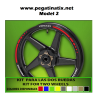 WHEEL RIMS STICKER DECAL AUFKLEBER AUTOCOLLANT VINYL ADESIVI BMW S1200 R