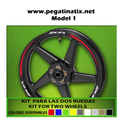 WHEEL RIMS STICKER DECAL AUFKLEBER AUTOCOLLANT VINYL ADESIVI KAWASAKI ZX9R