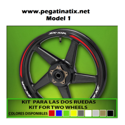 WHEEL RIMS STICKER DECAL AUFKLEBER AUTOCOLLANT VINYL ADESIVI KAWASAKI ZX10R