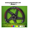 WHEEL RIMS STICKER DECAL AUFKLEBER AUTOCOLLANT VINYL ADESIVI KAWASAKI ZX10R