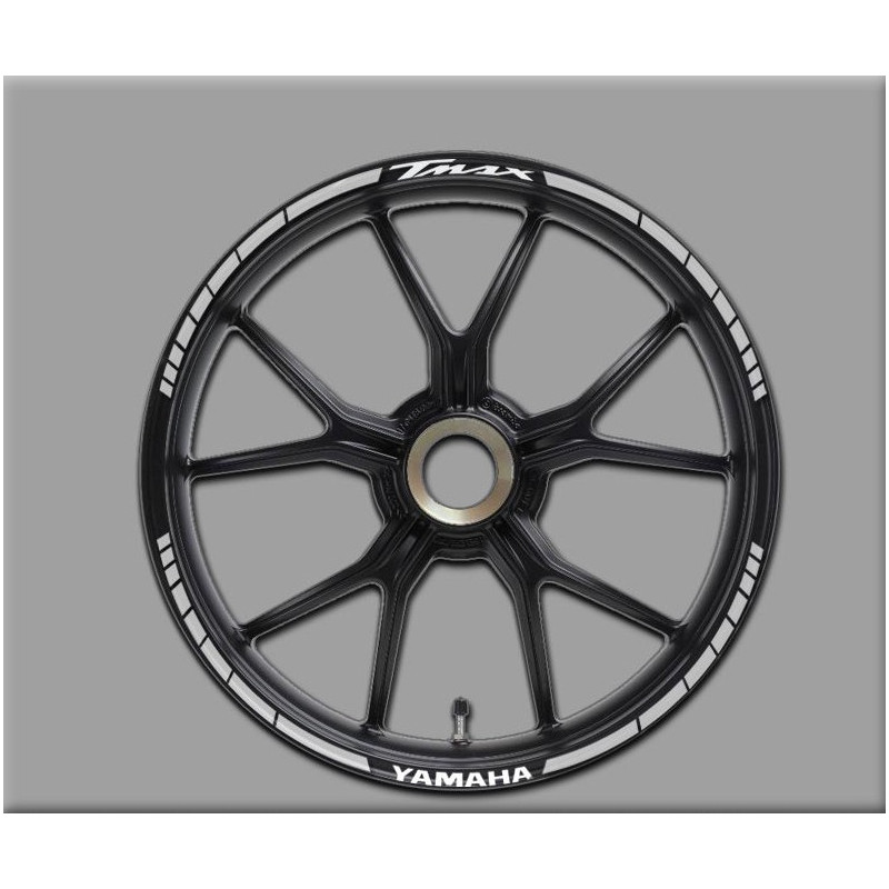 WHEEL RIMS STICKER DECAL AUFKLEBER AUTOCOLLANT VINYL ADESIVI YAMAHA T-MAX