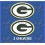 Stickers decals Sport GREEN BAY PACKERS (Compatible Product)
