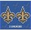 Stickers decals Sport NEW ORLEANS SAINTS (Producto compatible)